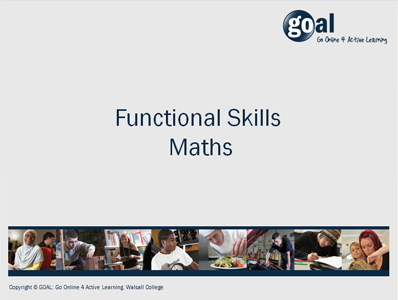Maths Menu